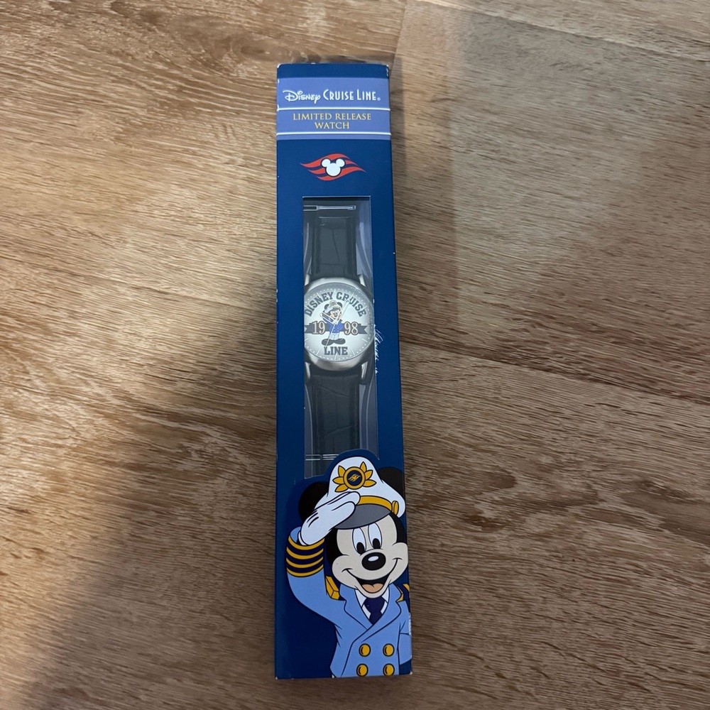 Disney Cruise Line Black and White Watch